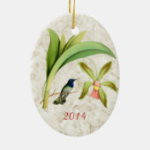 Violet Headed Hummingbird Ornament (Achterkant)