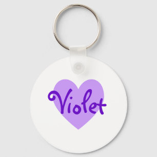 Violet Heart Sleutelhanger