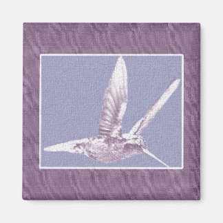 Violet Hummingbird Magnet