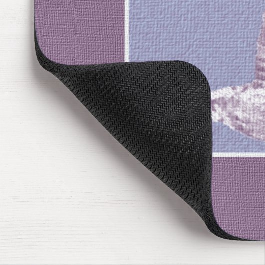 Violet Hummingbird Mousepad Muismat (Hoek)
