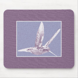 Violet Hummingbird Mousepad Muismat