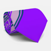 Violet Indigo Lila II Stropdas (Opgerold)