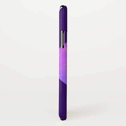 Violet Indigo Paarse Moon & Sun Zen Case-Mate iPhone Case (Achterkant / rechts)