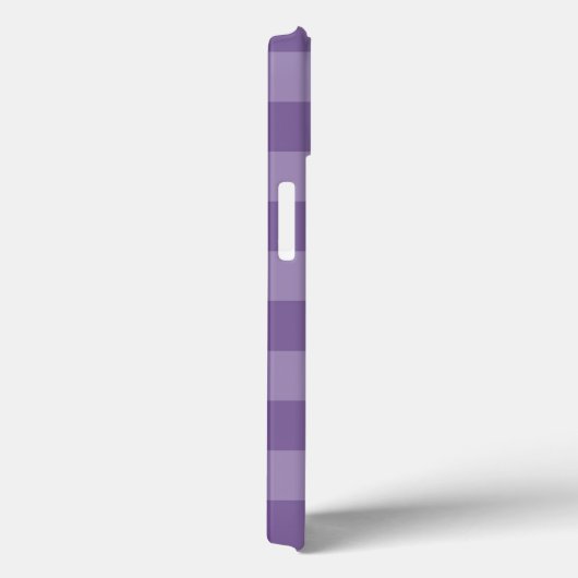 Violet ingecheckte achtergrond Case-Mate iPhone case (Achterkant / Rechts)