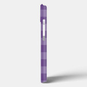 Violet ingecheckte achtergrond Case-Mate iPhone case (Achterkant / Links)