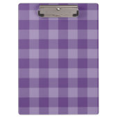 Violet ingecheckte achtergrond klembord (Voorkant)