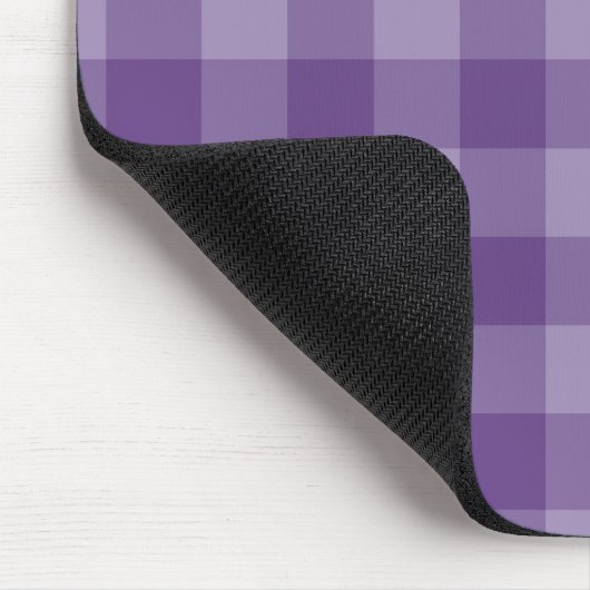 Violet ingecheckte achtergrond muismat (Hoek)