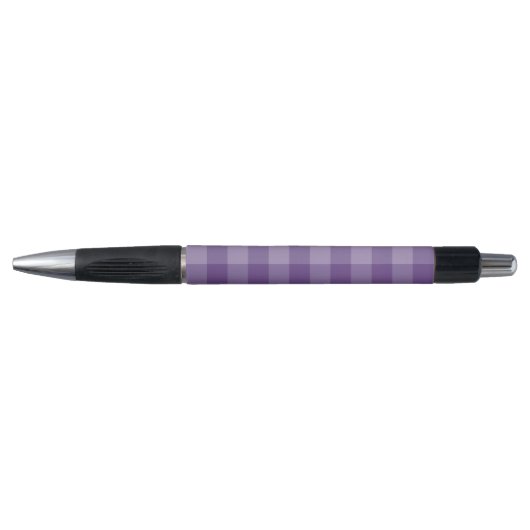 Violet ingecheckte achtergrond pen (Voorkant)