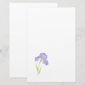 Violet Iris Briefpapier (Voorkant / Achterkant)