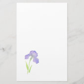 Violet Iris Briefpapier (Voorkant)