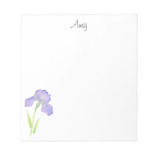Violet Iris Notitieblok