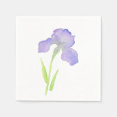 Violet Iris Servetten (Voorkant)