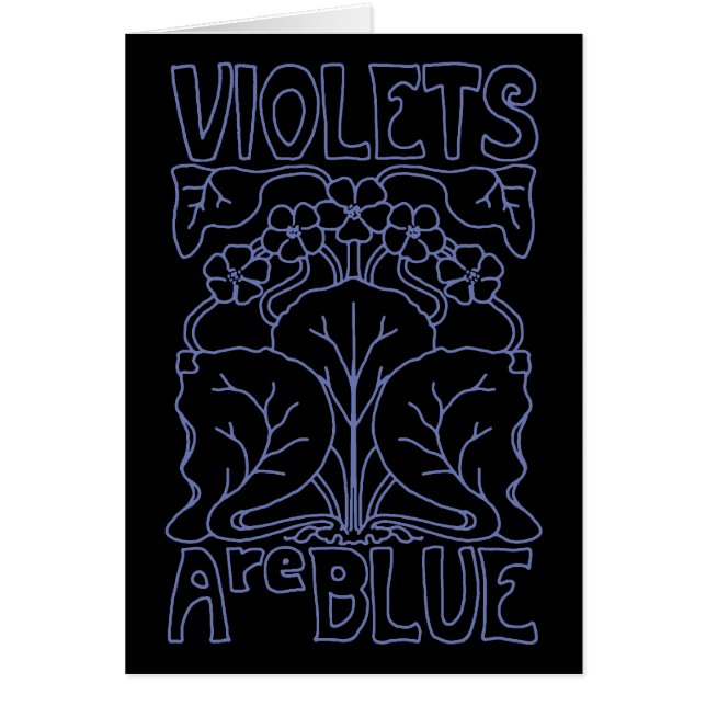 Violet is blauw (Voorkant)