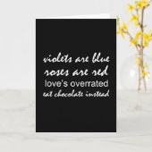 Violet is blauw kaart (Gele Bloem)