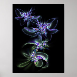Violet is blauw poster