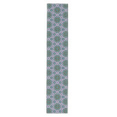 Violet Jewel Tile Pattern Medium Tafelloper (Voorkant)
