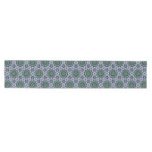 Violet Jewel Tile Pattern Medium Tafelloper (Horizontaal)