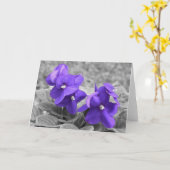 Violet Kaart (Gele Bloem)