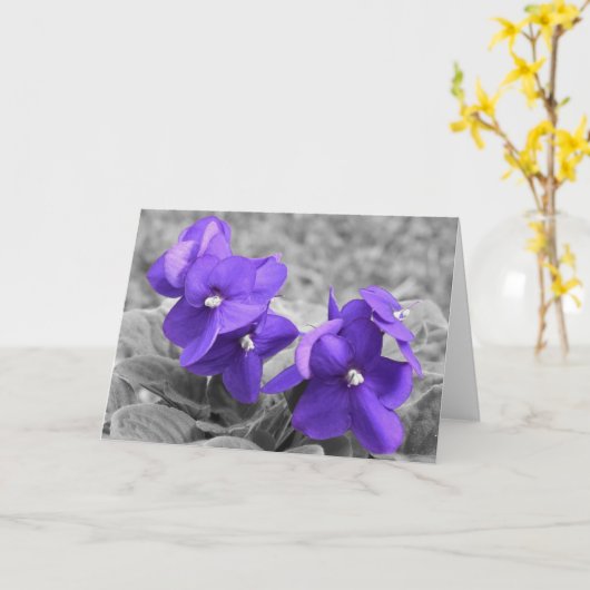 Violet, kaart (Gele Bloem)