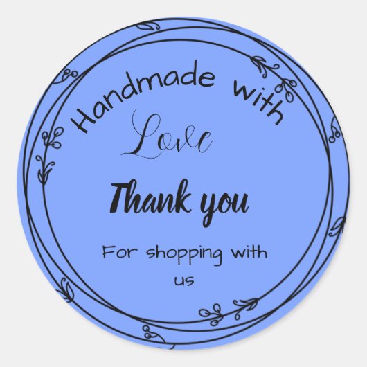 Violet kleur zakelijke stickers (Voorkant)