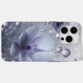 Violet Kosmos en Dew Drops Case-Mate iPhone Case (Achterkant (horizontaal))