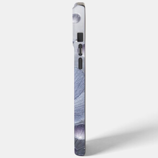 Violet Kosmos en Dew Drops Case-Mate iPhone Case (Achterkant / Links)