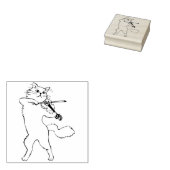 violet kunststempel rubberstempel (Gestempeld)