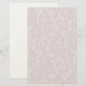 Violet lace briefpapier (Voorkant / Achterkant)
