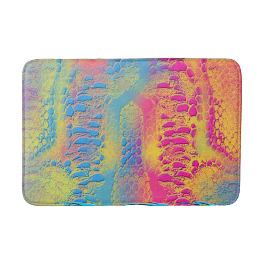 VIOLET LACE - digitaal - fractale kunst - Badmat (Voorkant)