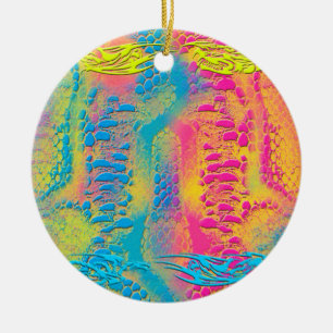 VIOLET LACE - digitaal - fractale kunst - Keramisch Ornament