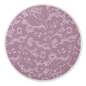 Violet lace keramische knop (Voorkant)