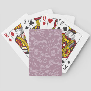 Violet lace pokerkaarten