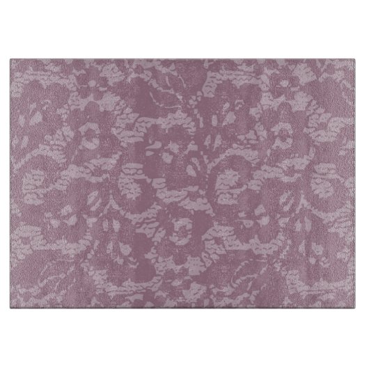 Violet lace snijplank (Voorkant)