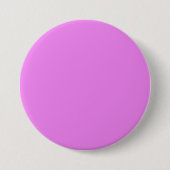 Violet / Lavendel Magenta EE82EE - Optie voor Naam Ronde Button 7,6 Cm (Voorkant)