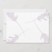 Violet Lavendel & Perzik foto Opslaan van de datum Kaart (Achterkant)