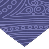 Violet & lavender Spiral Pattern Korte Tafelloper (Hoek)