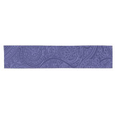 Violet & lavender Spiral Pattern Korte Tafelloper (Horizontaal)