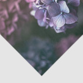 Violet Leaf Vintage Botanische Hydrangea Decoupage Tissuepapier (Detail)
