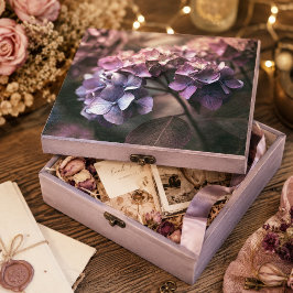 Violet Leaf Vintage Botanische Hydrangea Decoupage Tissuepapier