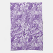 Violet Leaves Theedoek (Verticaal)