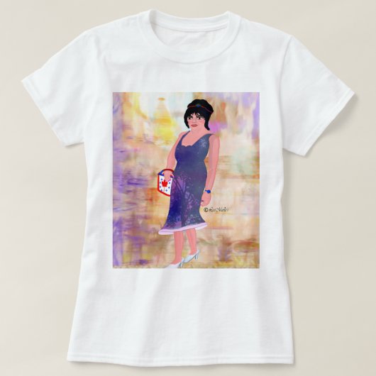 Violet LeeMariie's creatieve ontwerpen T-shirt (Design voorkant)