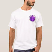 Violet licht logo t-shirt (Voorkant)