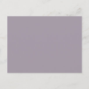  Violet Light Dusty Paarse Trend Color Briefkaart