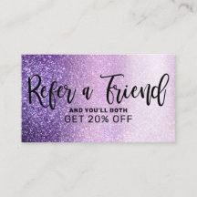 Violet Lila Paarse Triple Glitter Typografie