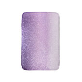 Violet Lila pastel Paars Triple Glitter Ombre Badmat (Voorkant Verticaal)