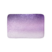 Violet Lila pastel Paars Triple Glitter Ombre Badmat (Voorkant)