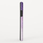 Violet Lila pastel Paars Triple Glitter Ombre Case-Mate iPhone Case (Achterkant/rechts)