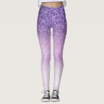 Violet Lila pastel Paars Triple Glitter Ombre Leggings<br><div class="desc">Dit meisjesontwerp is perfect voor het meisje. Het schildert faux met een dun drievoudig dun glitter ombre gradiënt van violet paars, lila paars, en pastel paars. Het is , modern, trendy en uniek. ***BELANGRIJKE ONTWERPNOOT: Voor om het even welk verzoek van het douaneontwerp zoals passende productverzoeken, kleurenveranderingen, plaatsingsveranderingen, of een...</div>