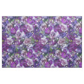 Violet Lila Roos Flowers Garden Pattern Stof (Fat Quarter)