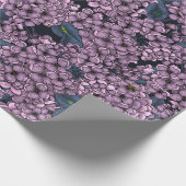 Violet Lila tuin Cadeaupapier (Hoek)